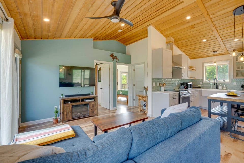 Warm Springs Ranch Mtn View & Deck: Fairplay Cabin House in Park County