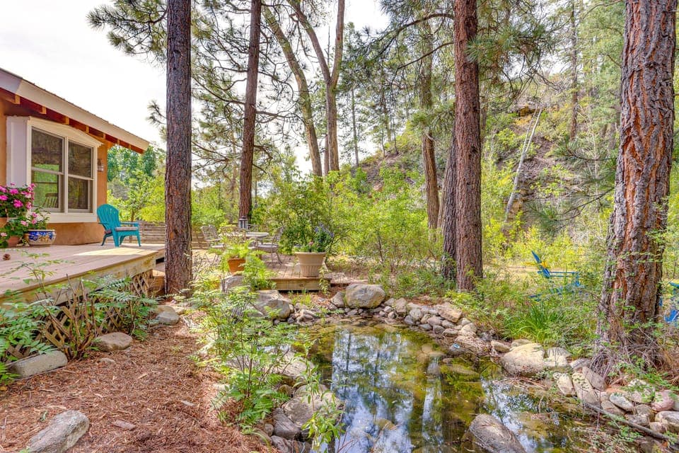 Steps From Nat’l Forest: Creekside Home in Durango House in La Plata County