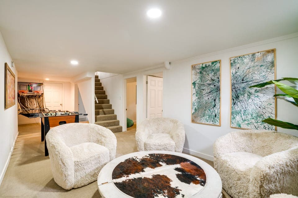Game Room & Fire Pit: Family-Friendly Loveland Gem House in Loveland