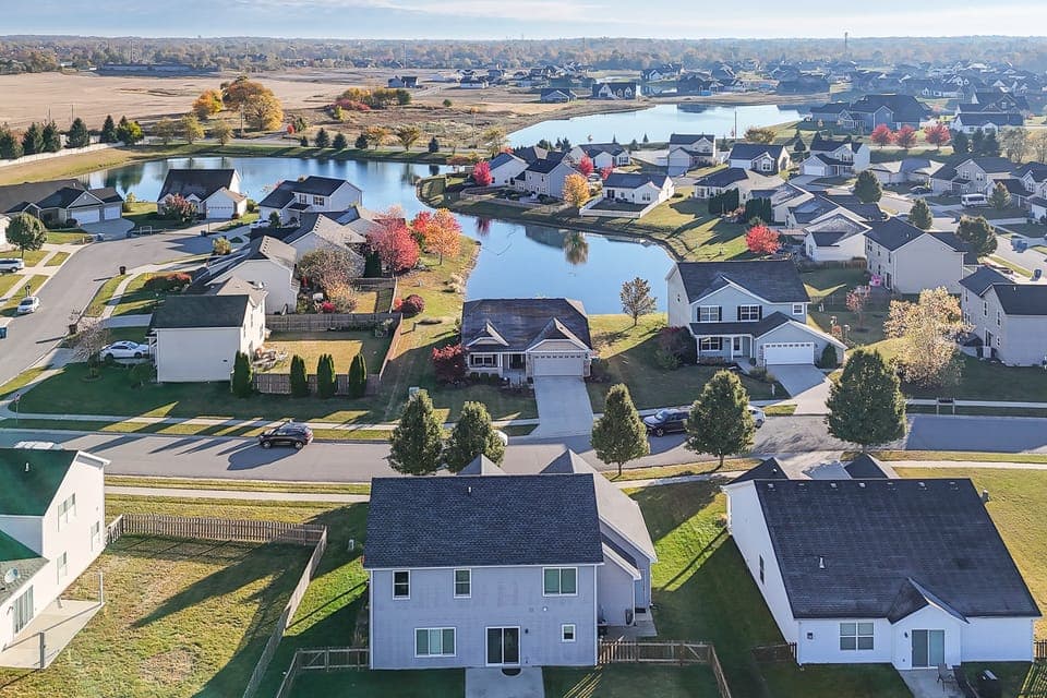 Private Yard + Pond Views: Fort Wayne Family Home! House in Indiana
