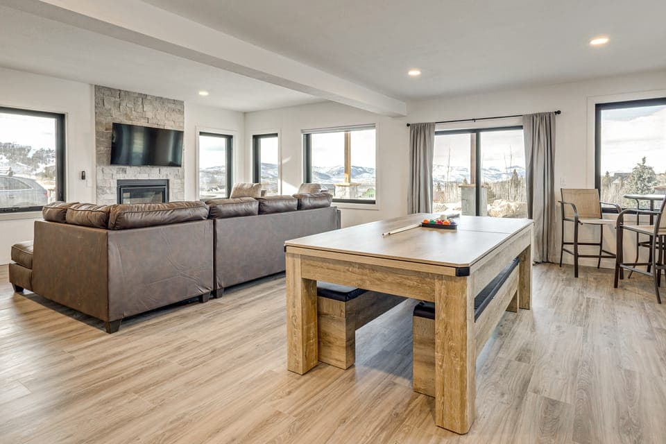 1 Mi to Granby Ranch: Luxe Home w/ Mtn Views! House in Granby