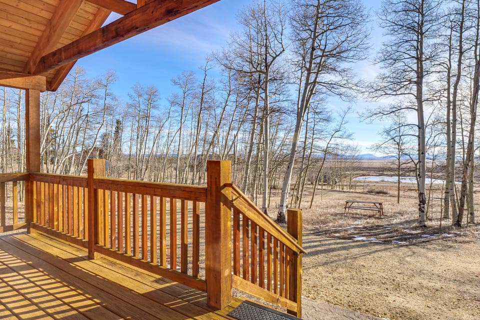 Fairplay Cabin Basecamp: Wildlife & Pond Views! House in Park County