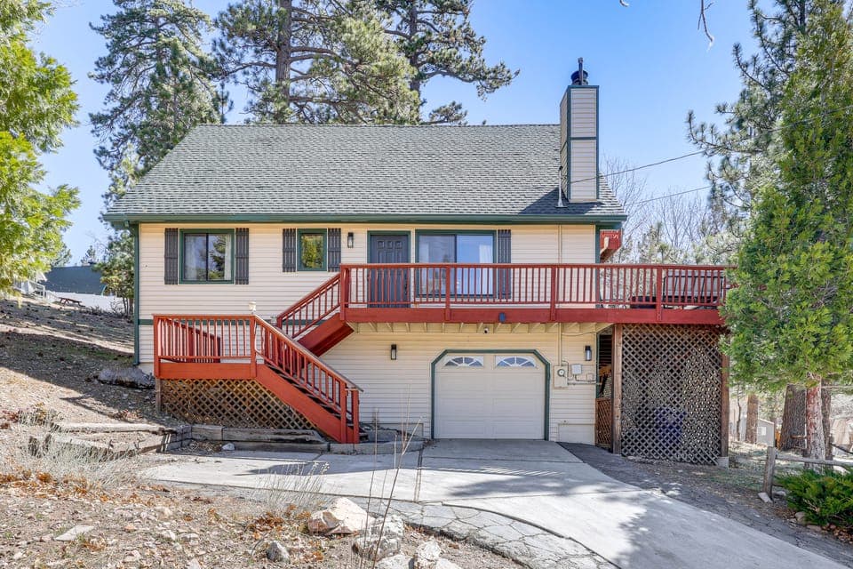 Bear Canyon Getaway | Hot Tub & Game Loft House in Big Bear