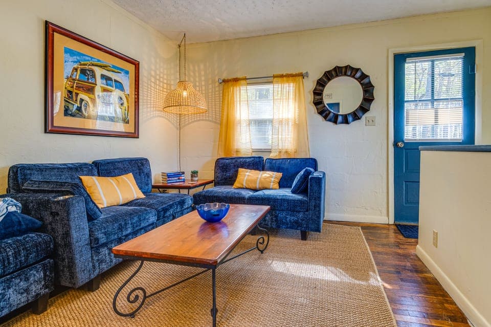 Large Deck, Water Views! Home Near Lake Freeman House in Indiana