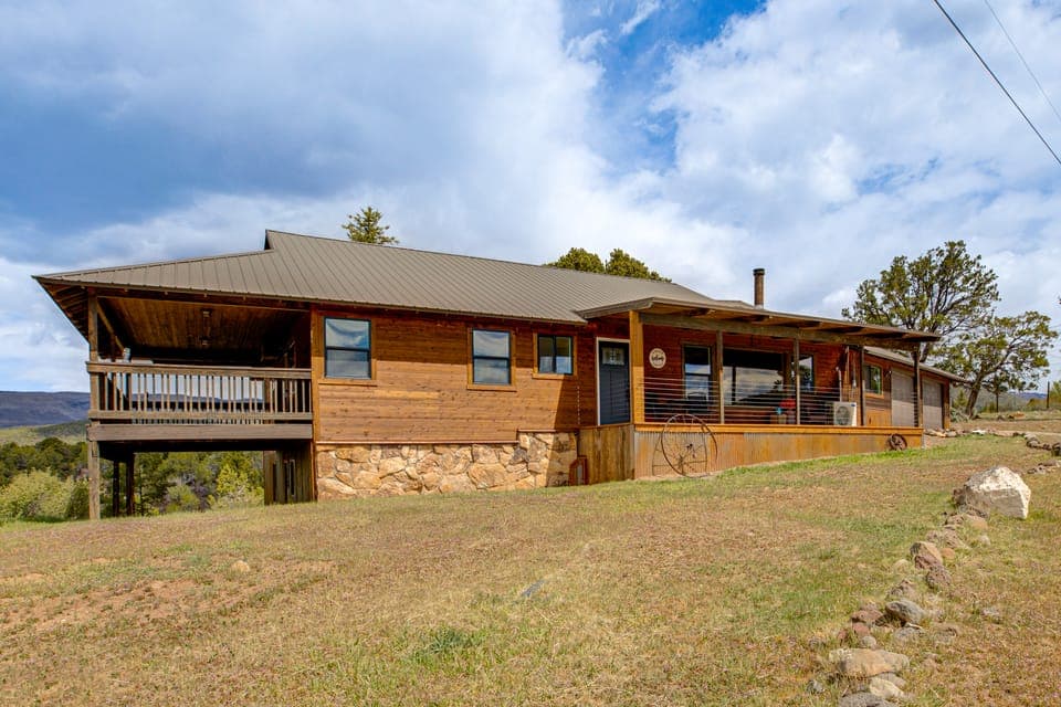 On-Site Creek + Views: Grand Mesa Getaway! House in Colorado