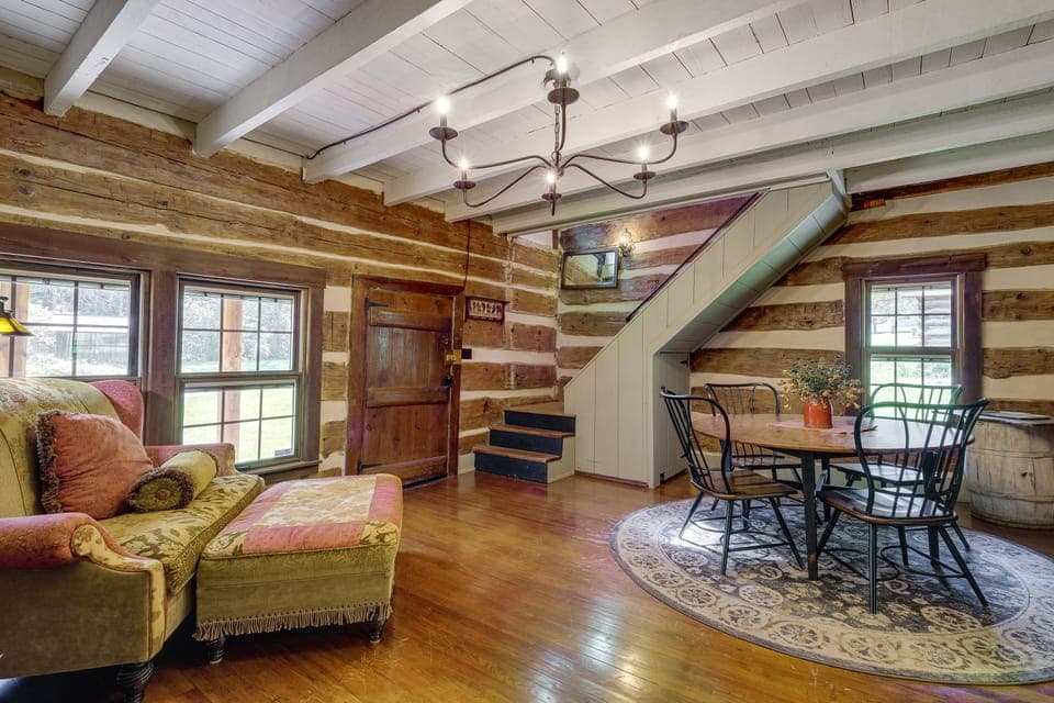 Trout Stream Access! Rural Buchanan Cabin House in Shenandoah Valley