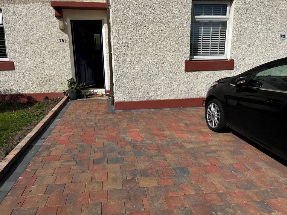 Main entrance to house.