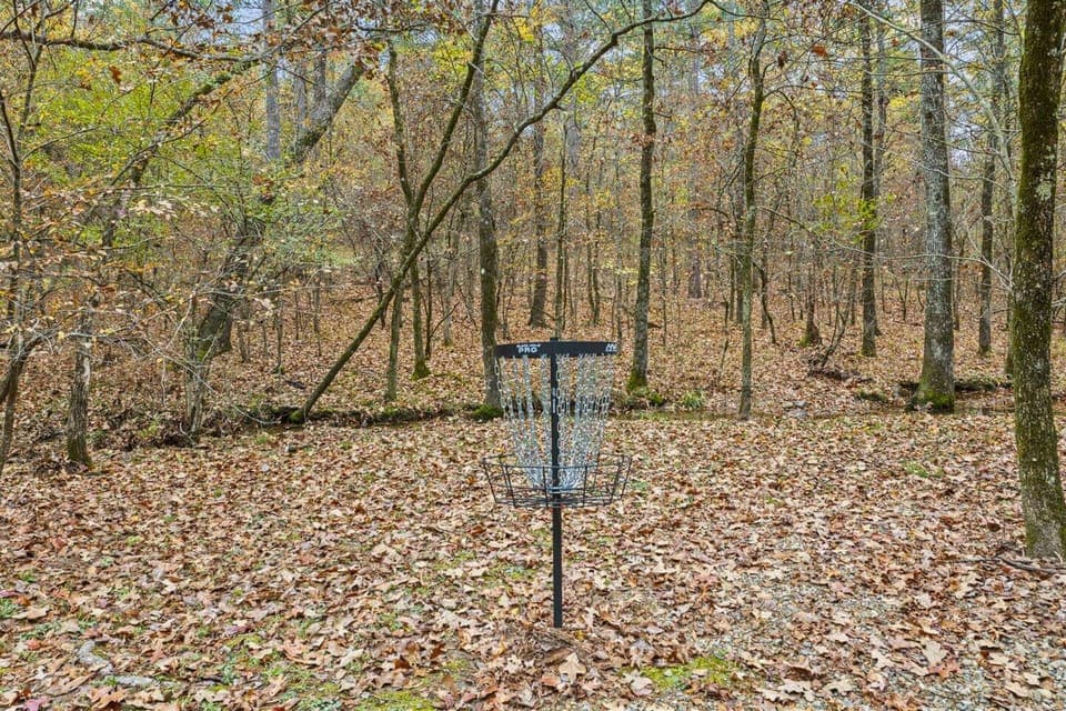 Explore the fun of disc golf during your stay, with our own basket surrounded by natural beauty.