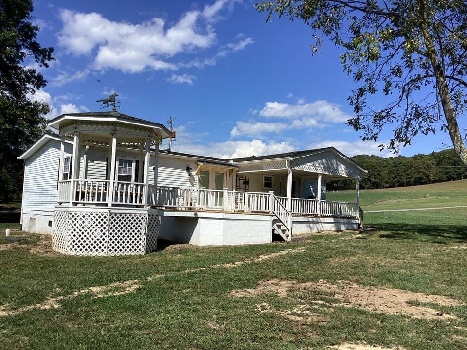 The back deck