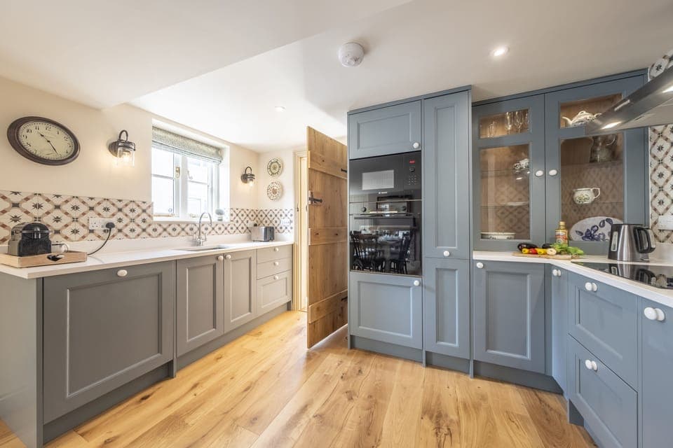 Ground floor: Arriving in the kitchen/diner