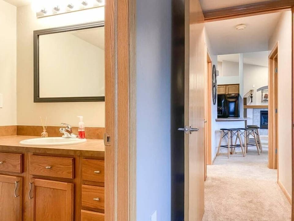 Main Bedroom and Attached Bathroom (end of the hallway) 