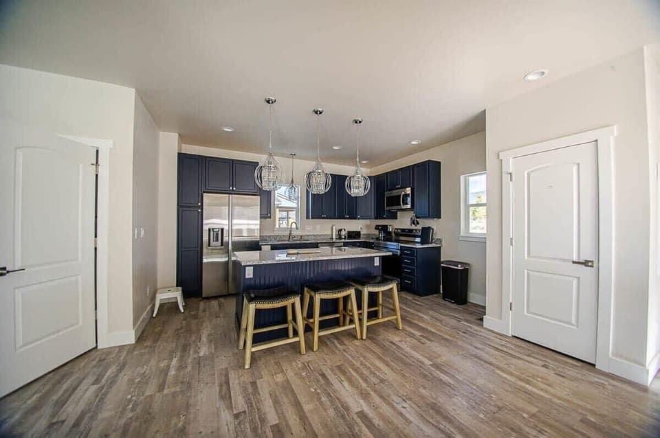 View of kitchen