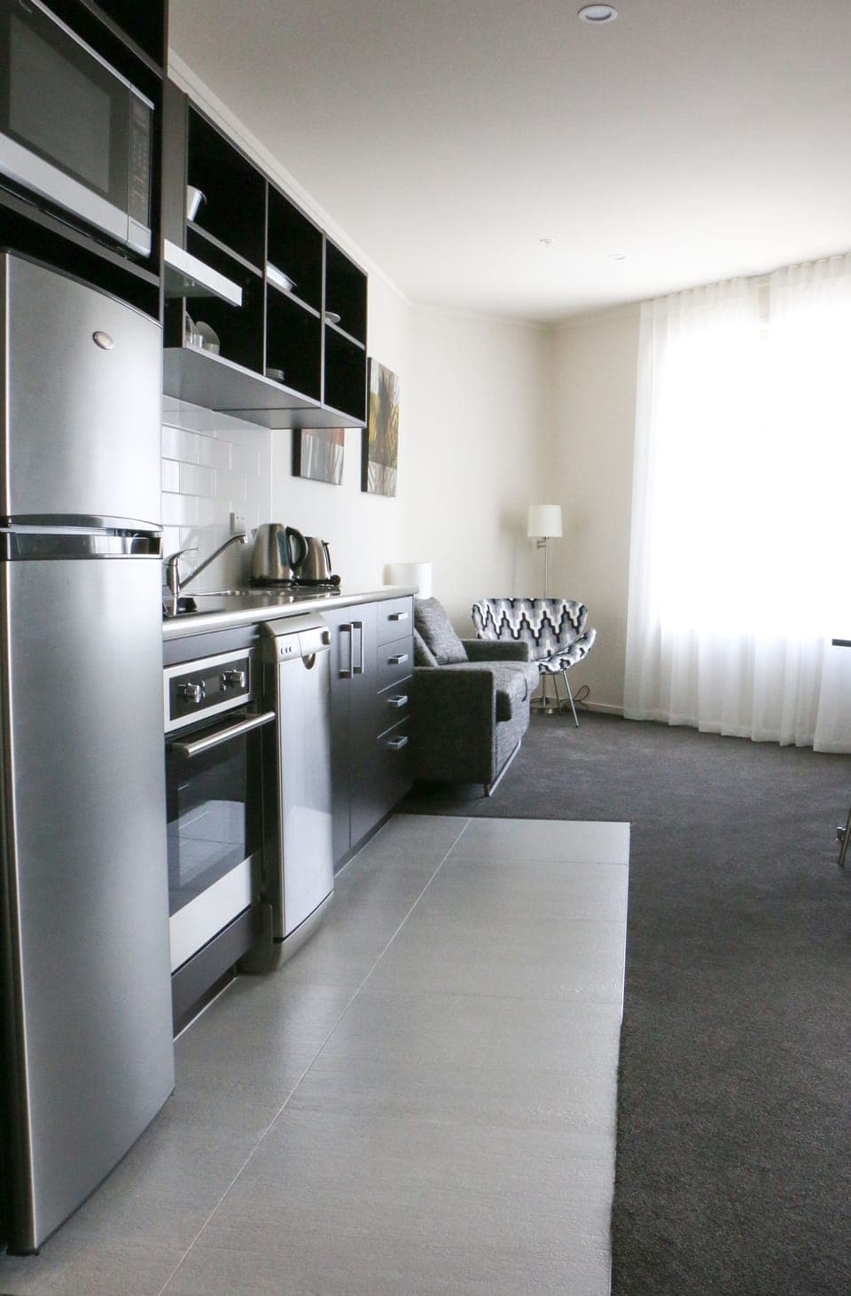One Bedroom Apartment | Private kitchenette | Fridge, microwave, stovetop, coffee/tea maker