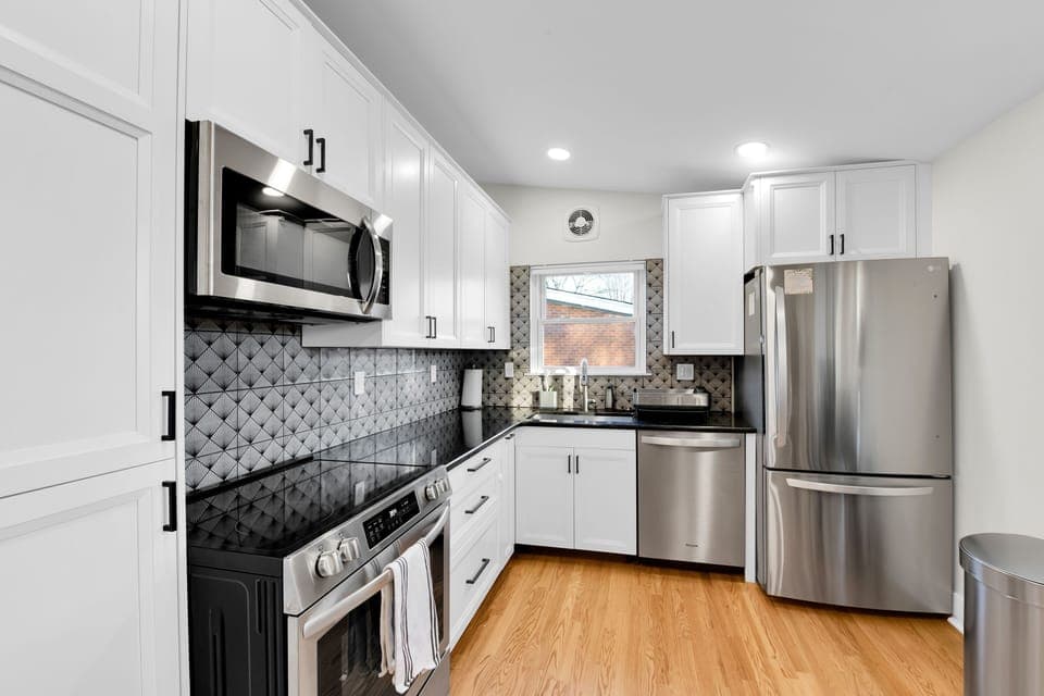 Fully stocked kitchen with everything needed for your culinary adventures
