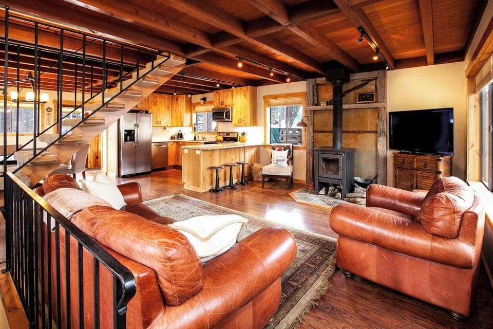 Main living space on the second floor.