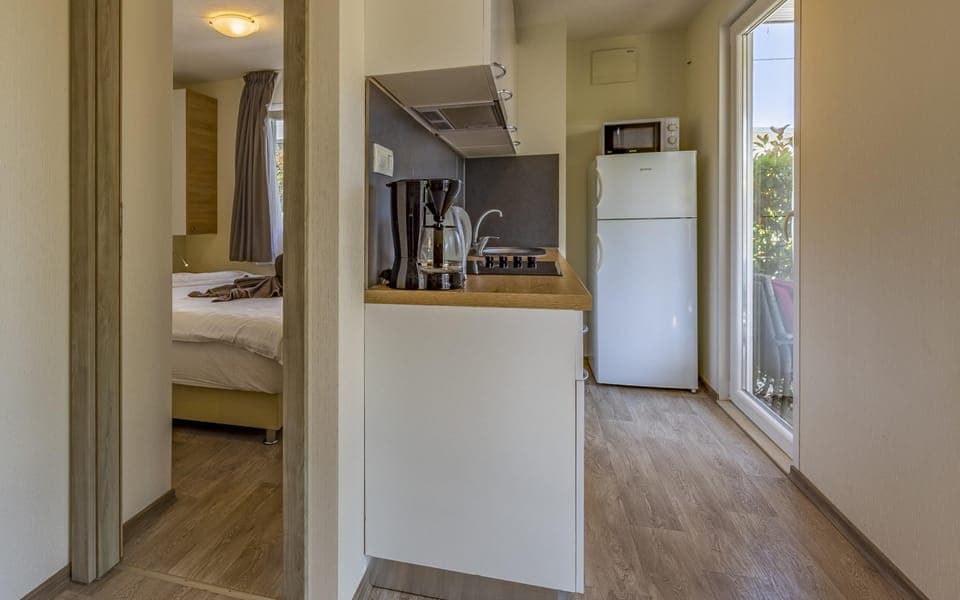 Fridge, stovetop, freezer