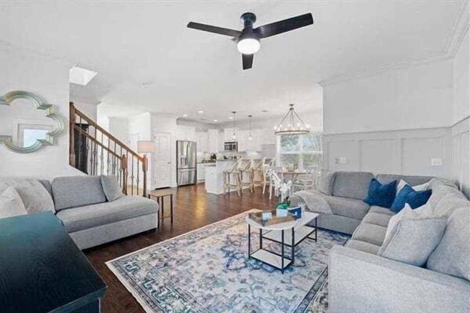 A bright and cozy living space for ultimate relaxation.