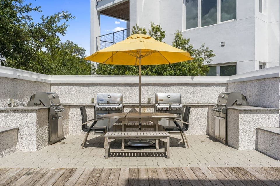 Grill Out Poolside with Family & Friends!