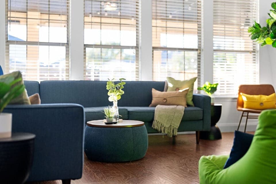 House 2 - Our cozy living area is the heart of comfort and relaxation.