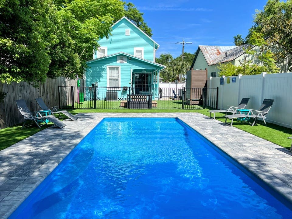 Heated pool available all year