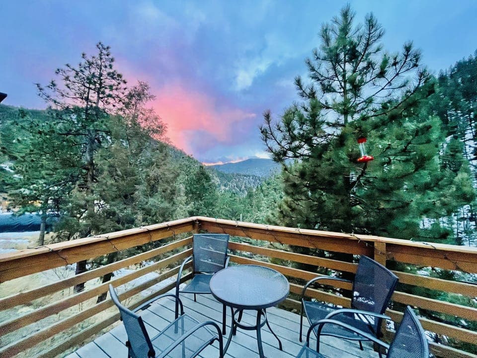 View from the deck