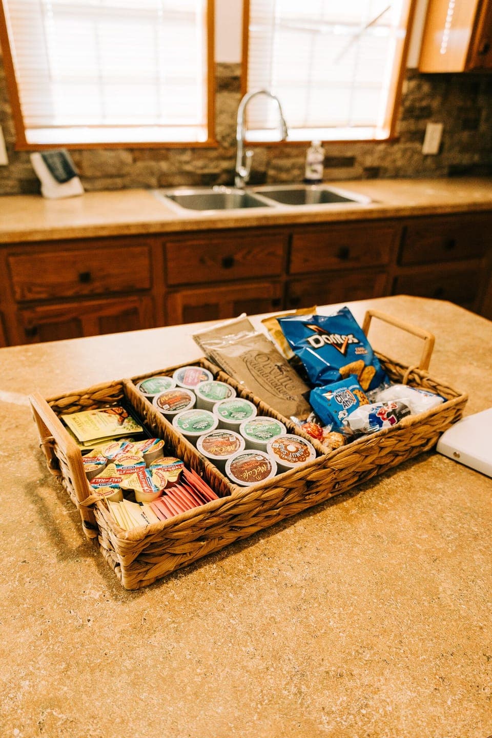 Snacks and coffee complimentary