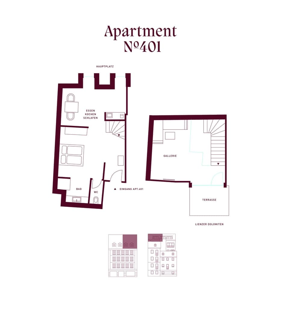 Hypo-allergenic bedding, desk, laptop workspace, iron/ironing board