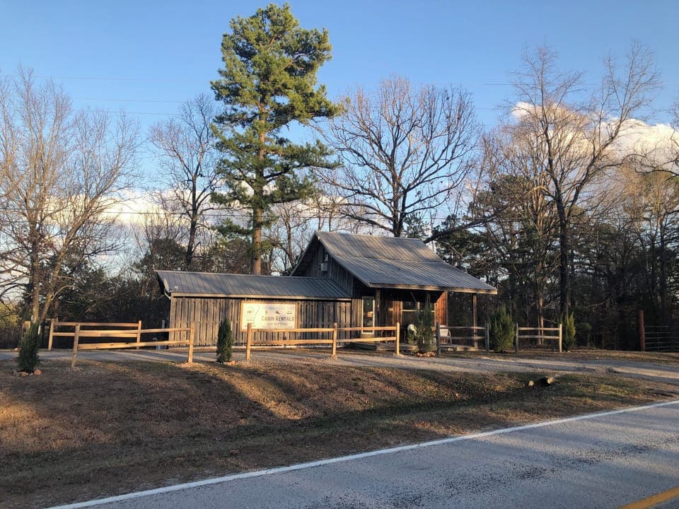 View of Baker Lodge from the higway