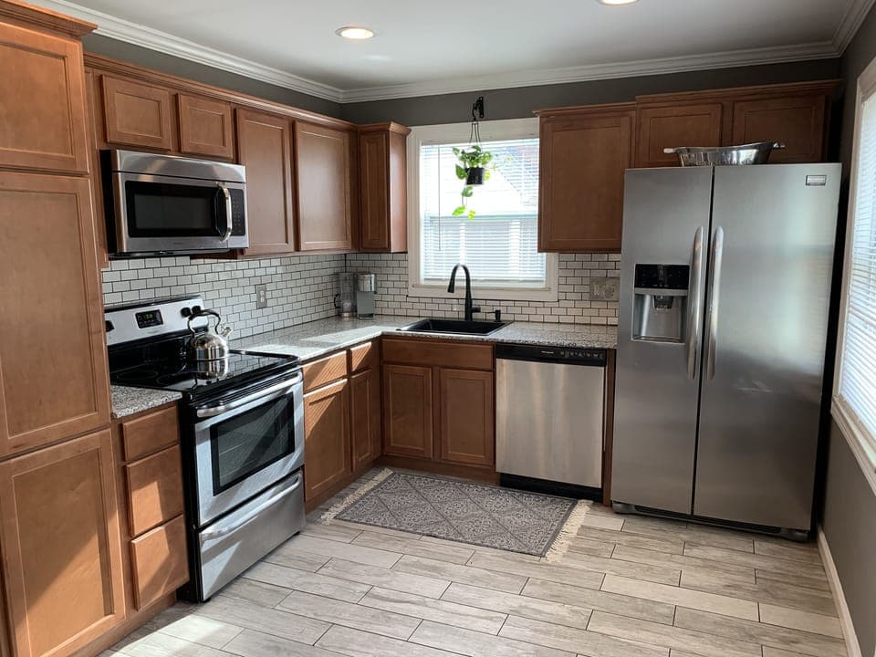 The plant in the window is now huge! 🪴