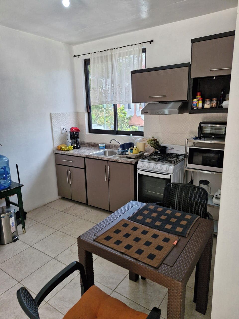 Fully equipped kitchen with everything you need during your stay.