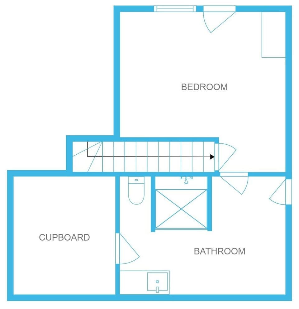 Second floor floorplan
