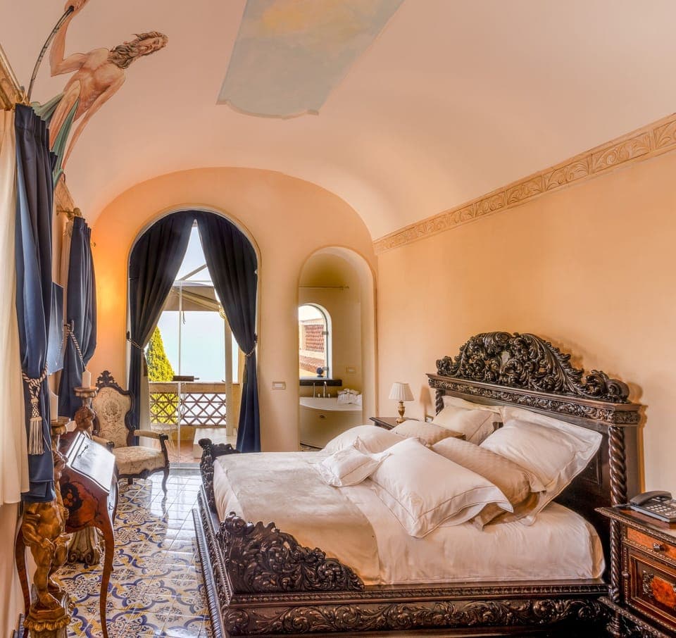 Deluxe Room, Sea View | Premium bedding, down comforters, memory foam beds, minibar