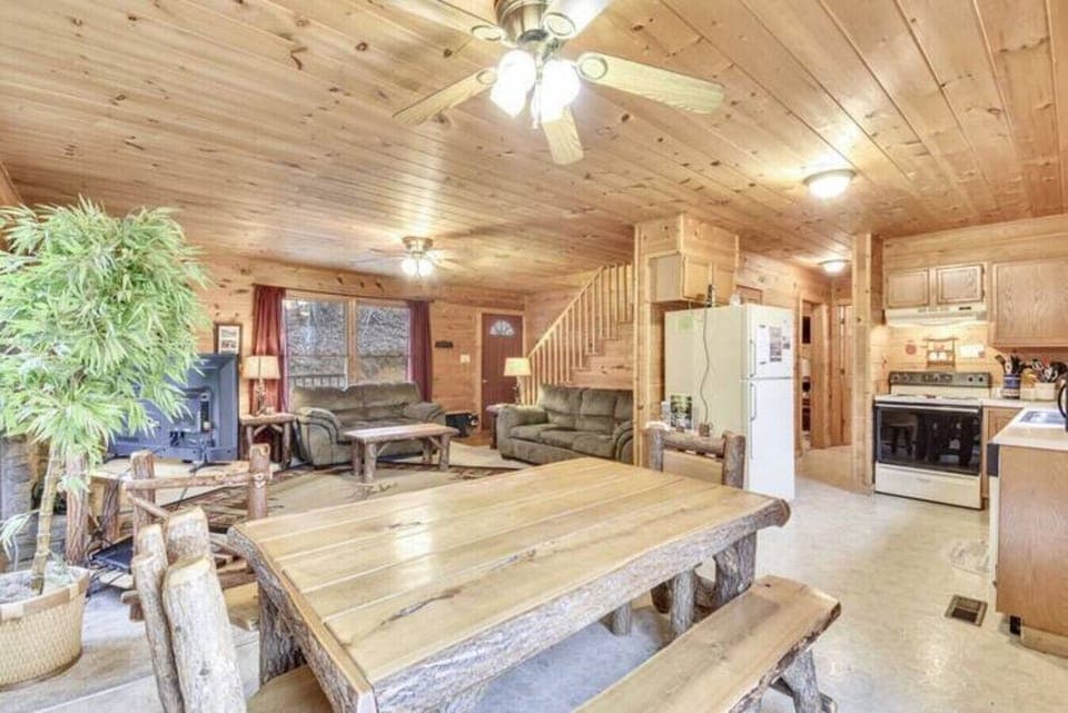 Dining, kitchen great room