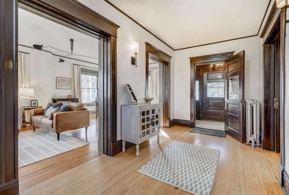 Connect seamlessly throughout the house as the living room area serves as the central hub