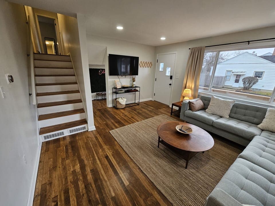 LIVING ROOM & MAIN LIVING LAYOUT