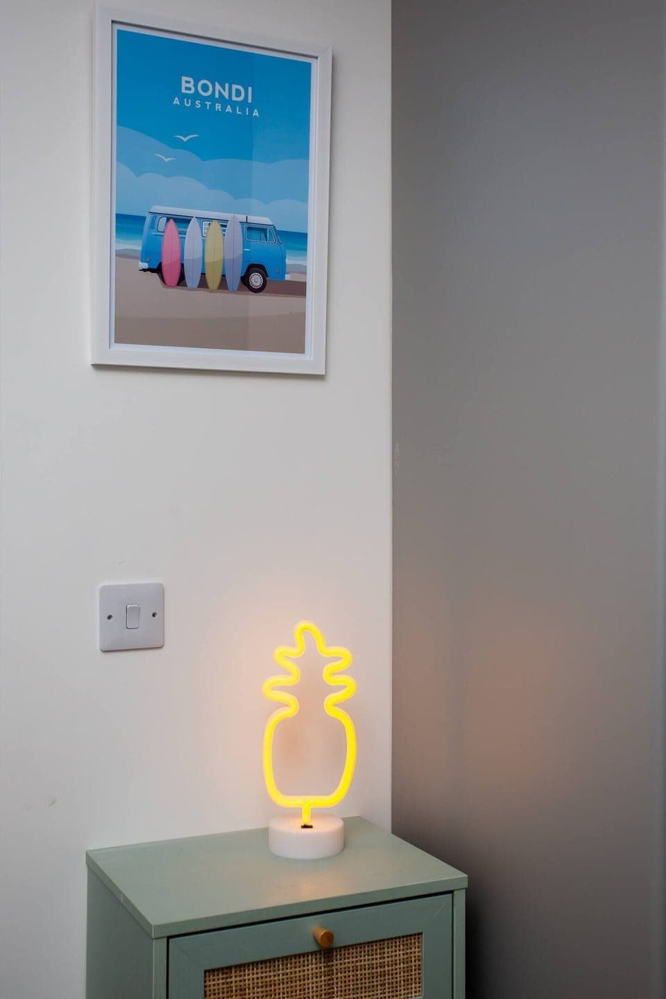 From the elegant bedside lamps casting a warm glow to the sleek furnishings that exude contemporary chic