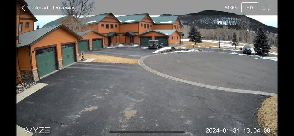 Driveway view