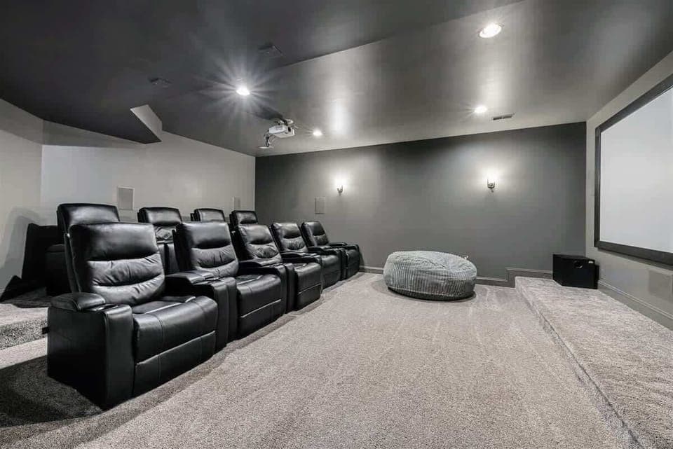 Lights, camera, comfort! Your private movie theater awaits, offering the perfect blend of luxury and leisure.