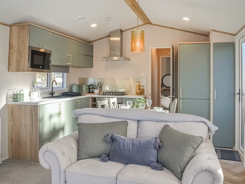 Open plan living space | Waterfoot Lodge, Amotherby