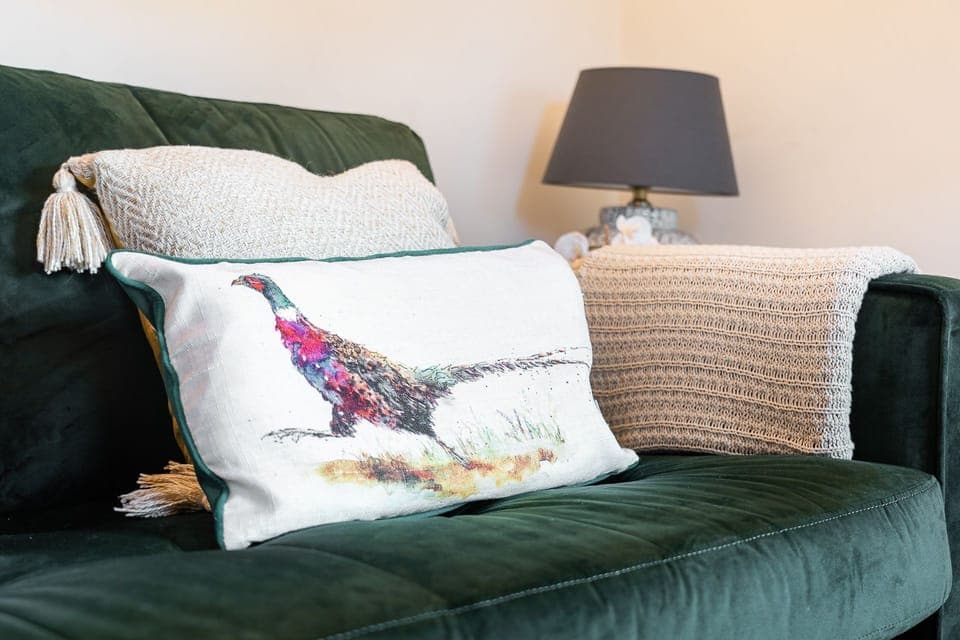 Comfy sofa in the snug