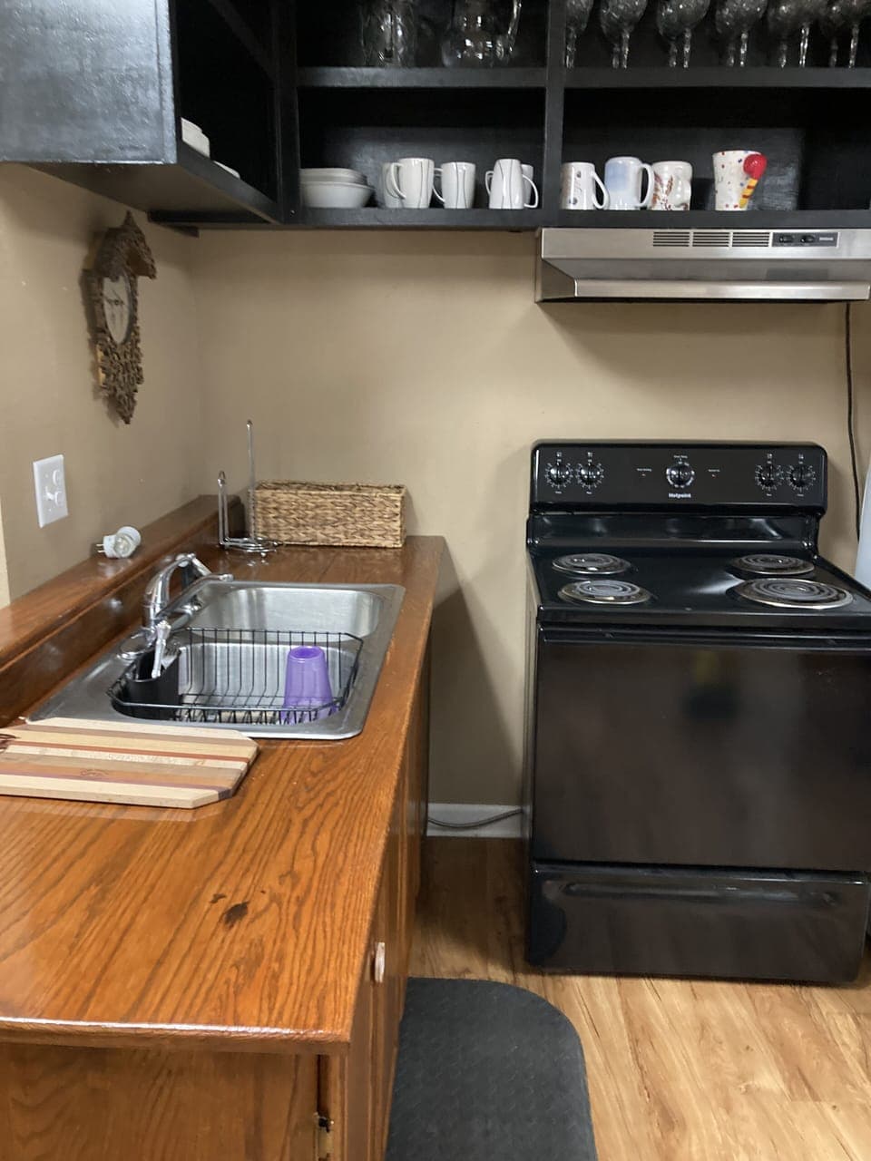 Electric cook stove.