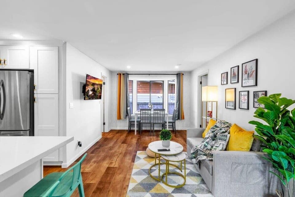 Here is our inviting living room