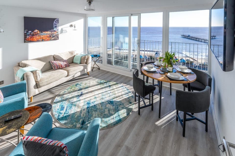 19 Undercliffe, Felixstowe: A bright apartment that offers the most extraordinary sea views