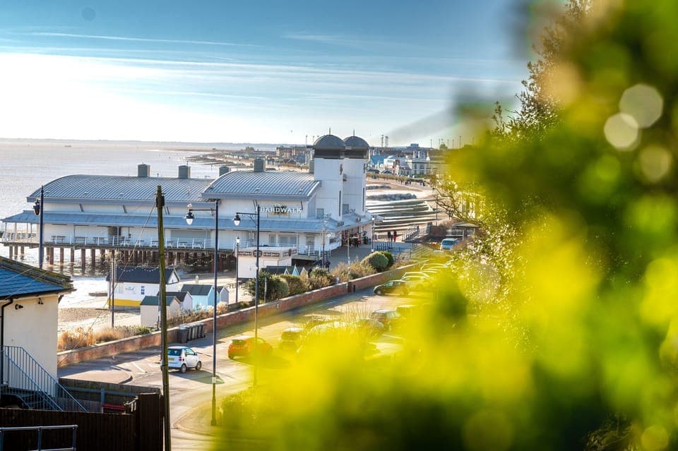 Visit the entertainment centre of Felixstowe Pier for traditional seaside activities