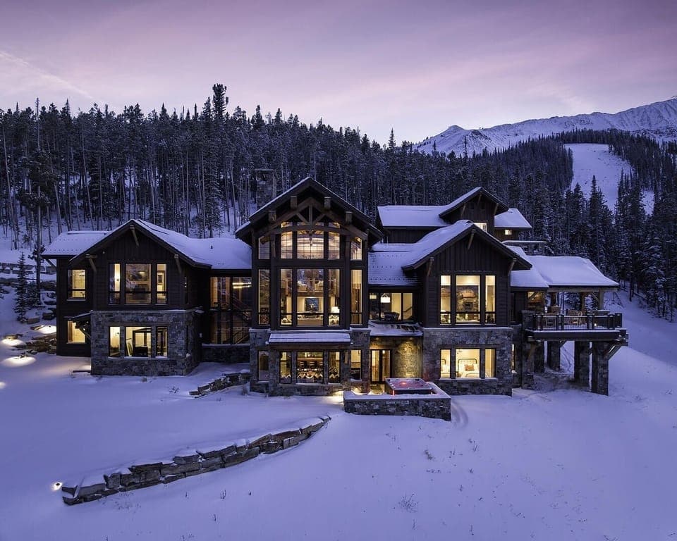 Architecture, Building, House, Cabin, Log Cabin