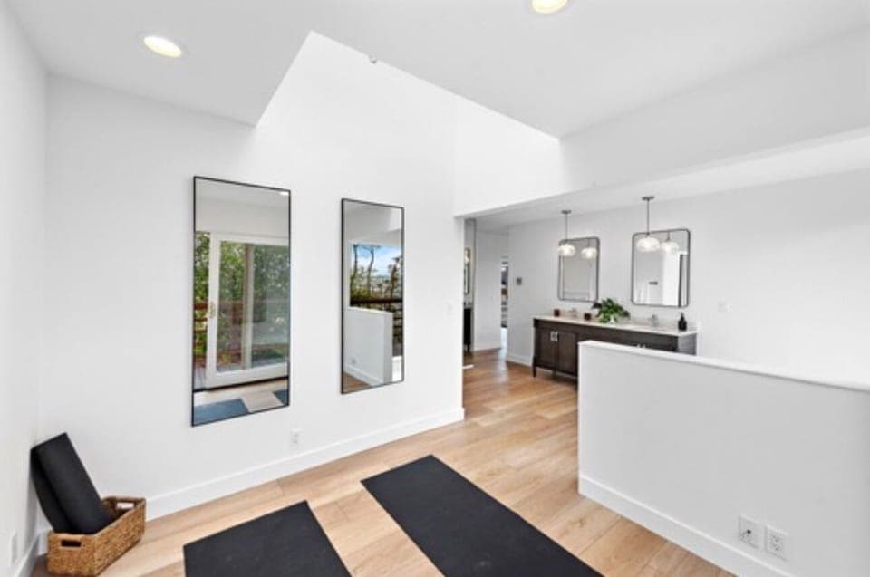 Workout area or home gym