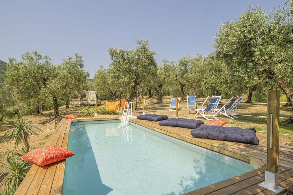 Autumn, Pool, Spring, Summer