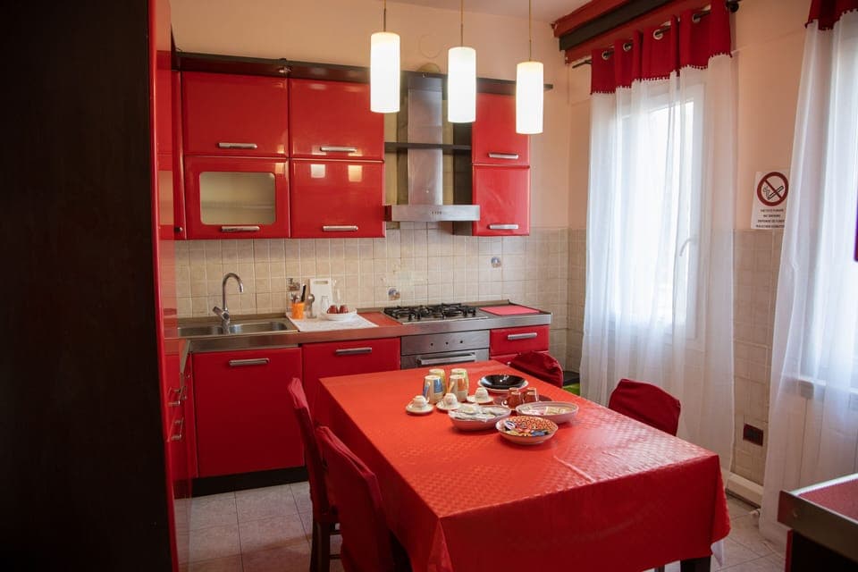 Shared fridge, microwave