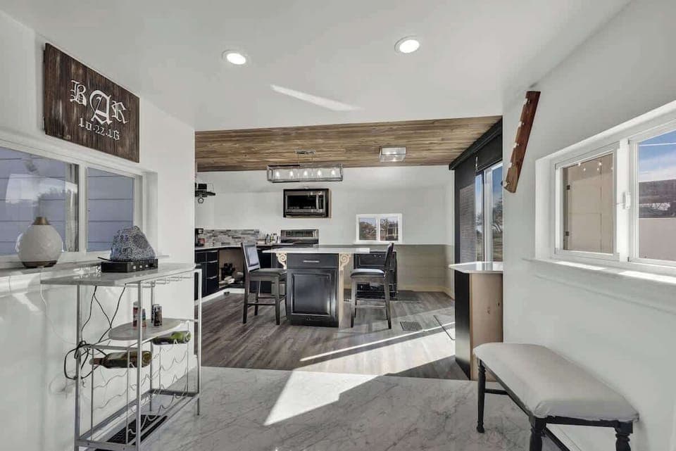 House, 1 Double Bed, Patio (240 Stony Hills Rd) | Private kitchen | Coffee/tea maker