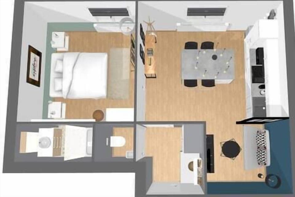 Plan de l'appartement 